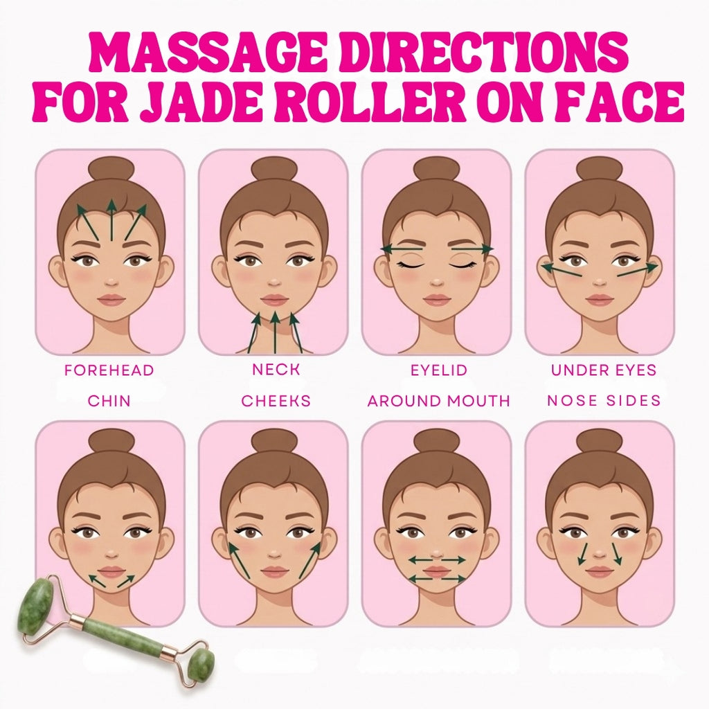 Rose Quartz Roller & Gua Sha Set