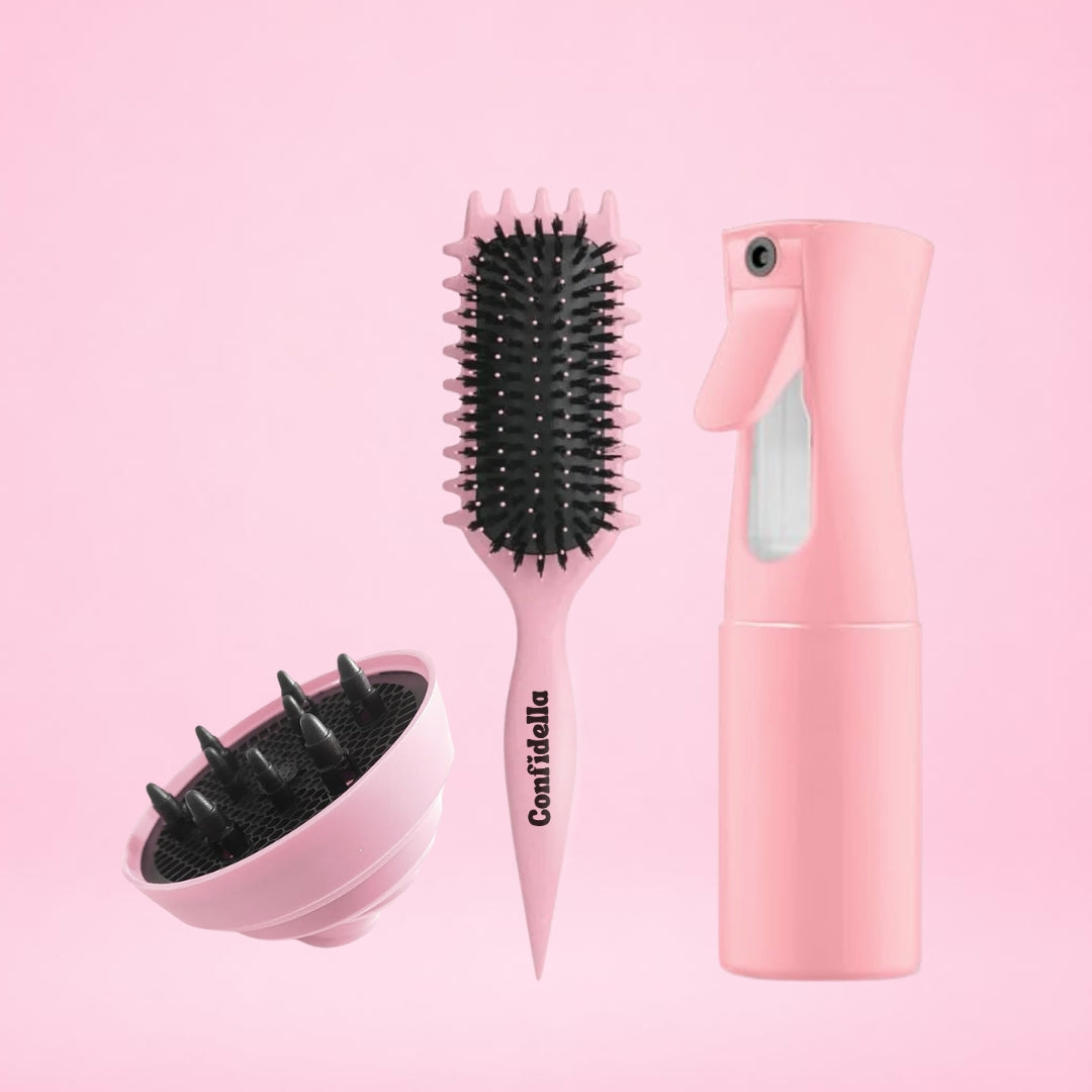 Confidella Essential Curl Bundle (3-Piece Set)