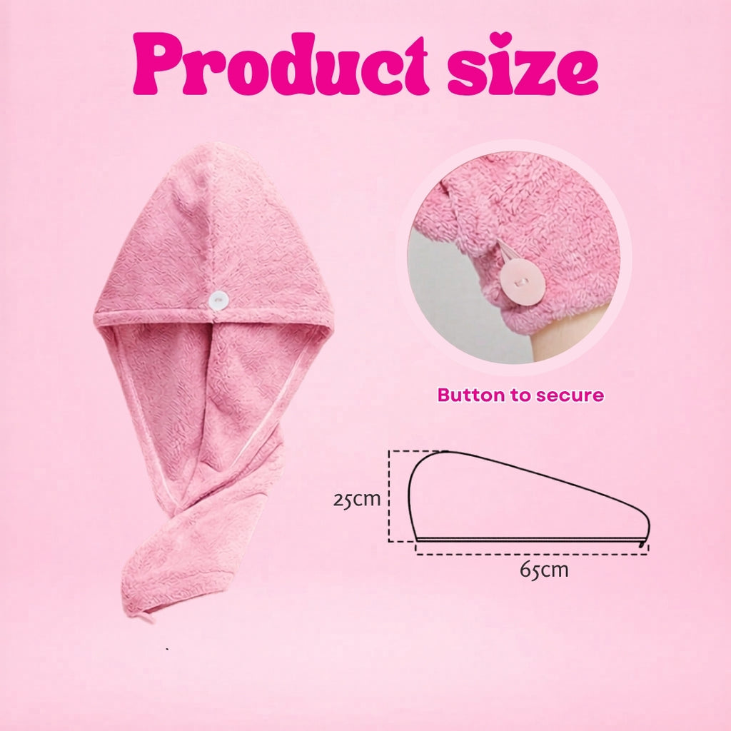 Microfiber Hair Towel