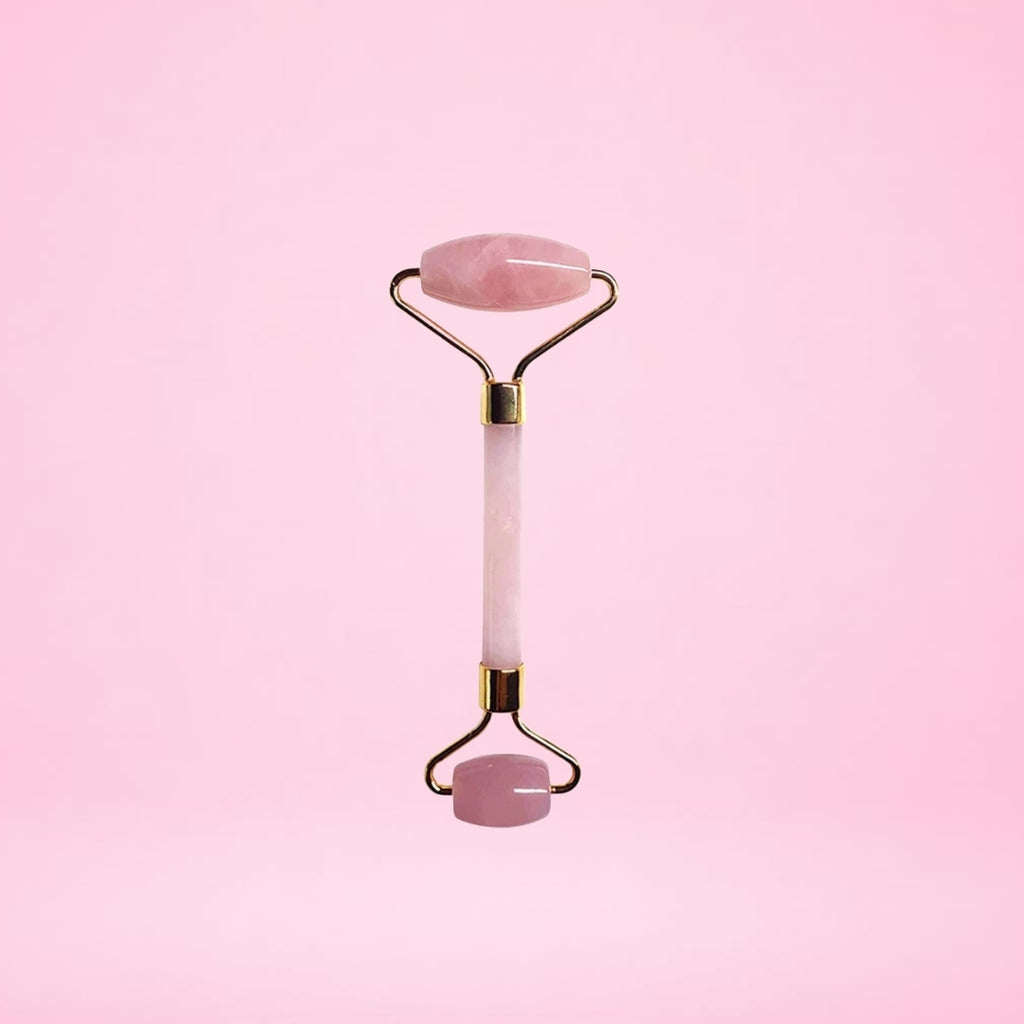 Rose Quartz Roller & Gua Sha Set