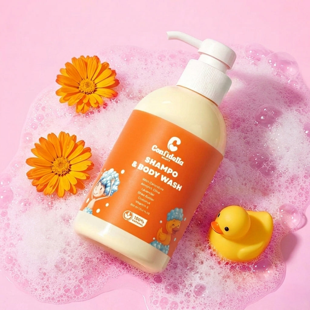 Confidella Baby Shampoo & Body Wash with Calendula | 300mL