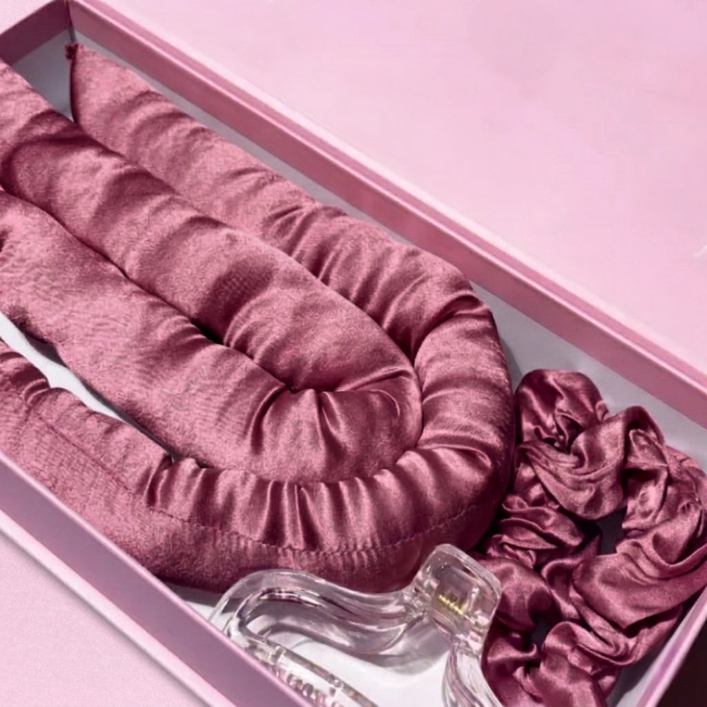 Silk Heatless Curling Set | 22mm Grade 6A Mulberry Silk