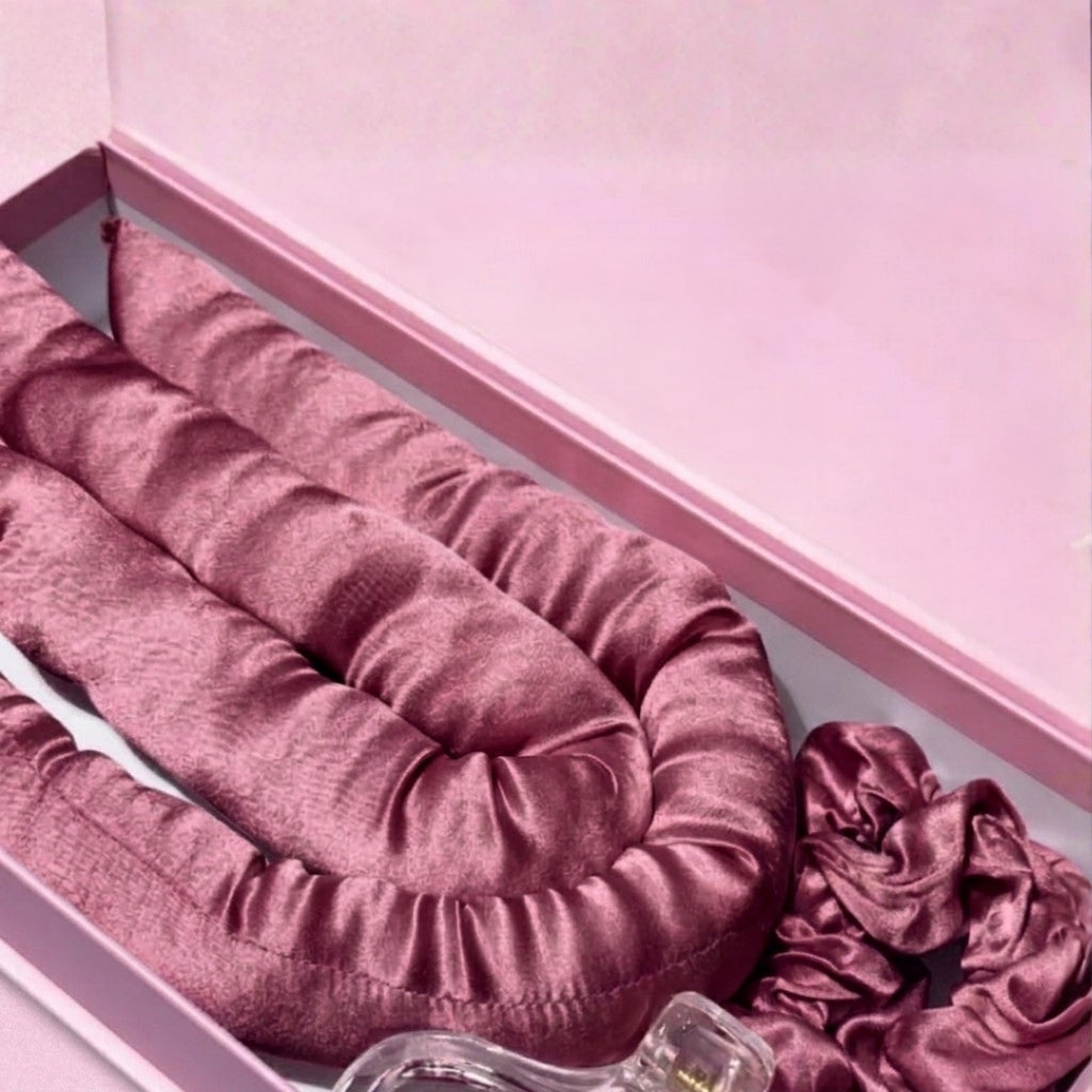 Silk Heatless Curling Set | 22mm Grade 6A Mulberry Silk