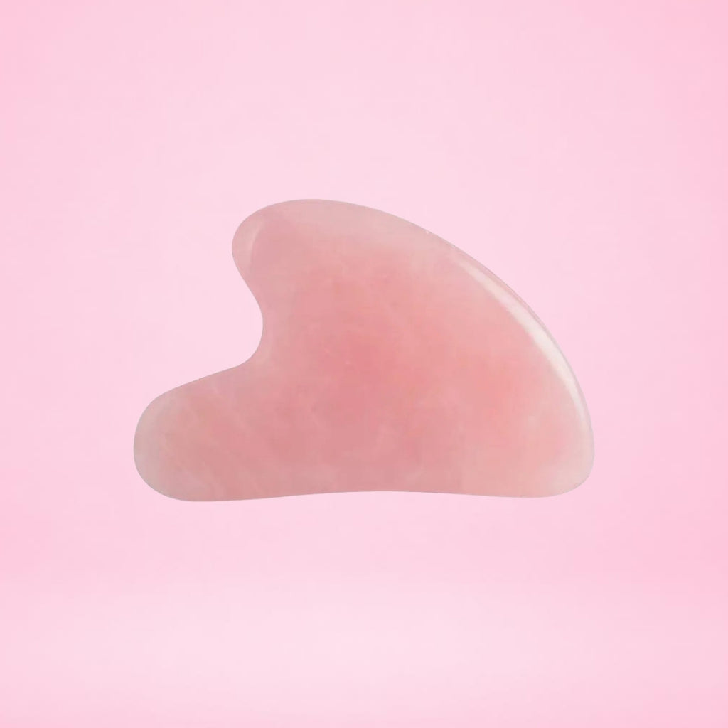 Rose Quartz Roller & Gua Sha Set