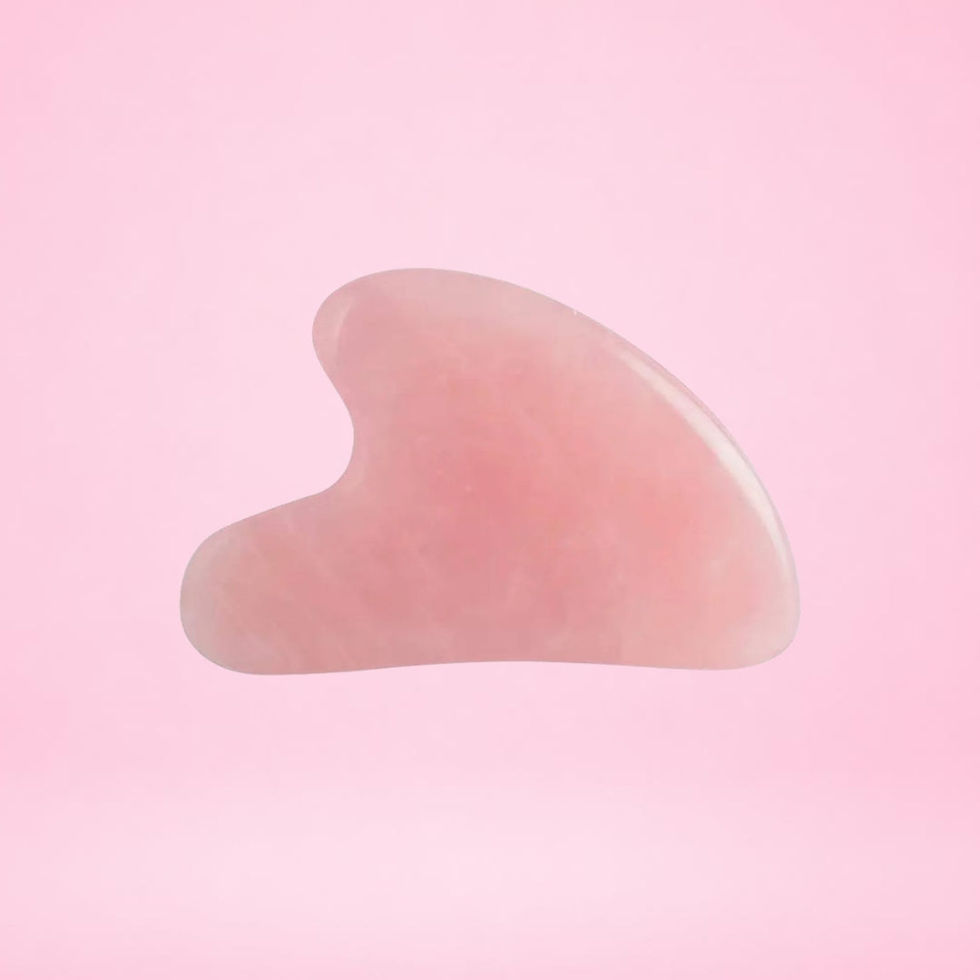 Rose Quartz Roller & Gua Sha Set