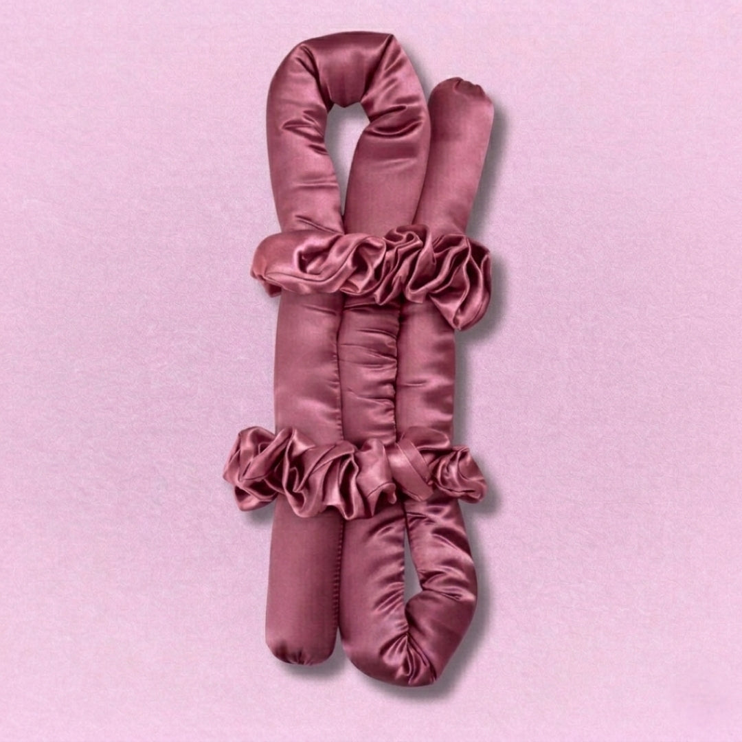 Silk Heatless Curling Set | 22mm Grade 6A Mulberry Silk