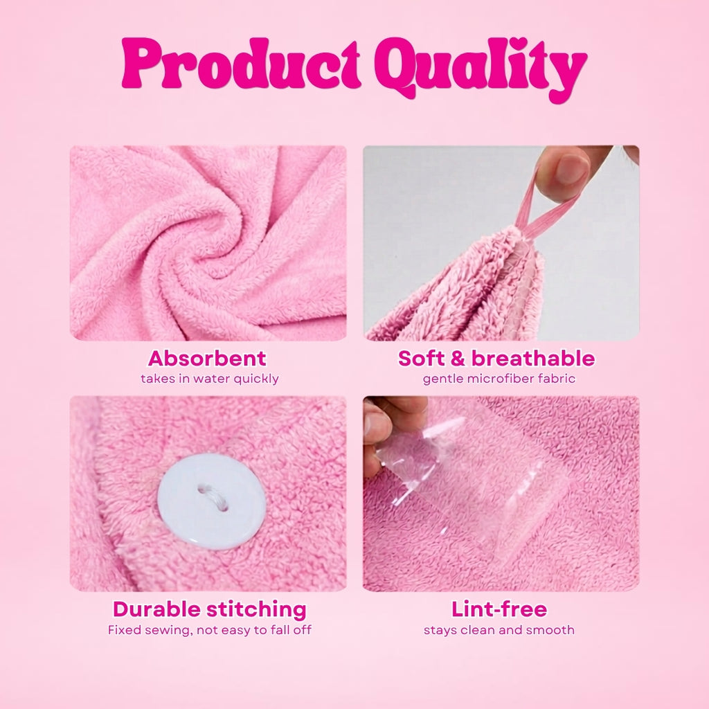 Microfiber Hair Towel