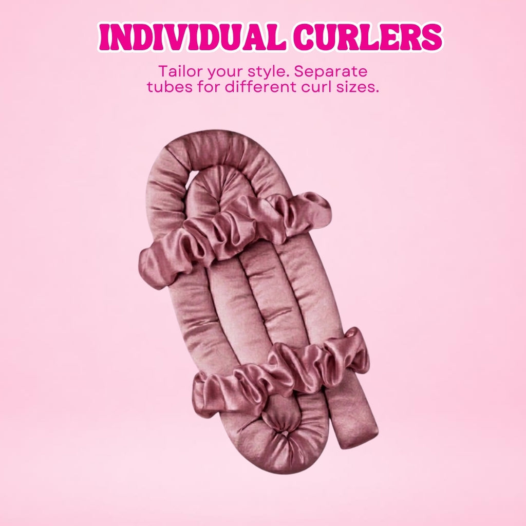 Silk Heatless Curling Set | 22mm Grade 6A Mulberry Silk