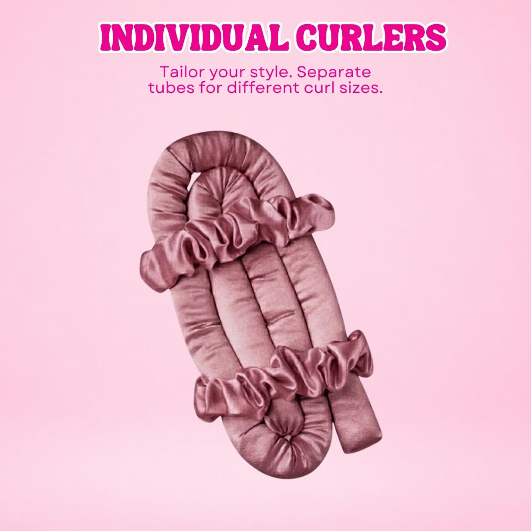 Silk Heatless Curling Set | 22mm Grade 6A Mulberry Silk