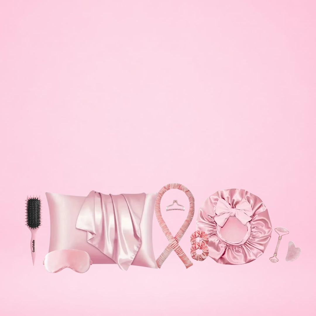 Satin Beauty Essentials - 9‑Piece Luxury Set
