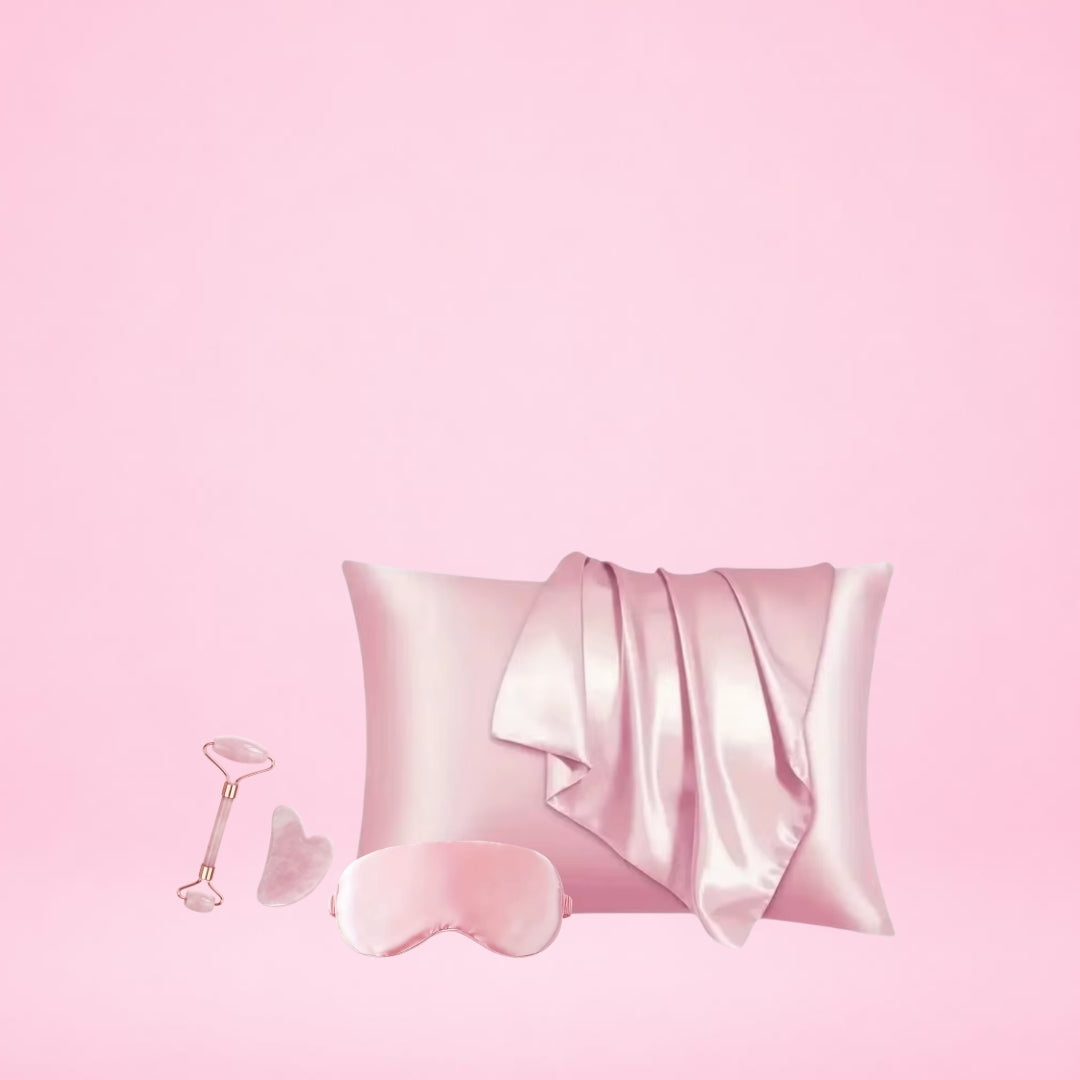 Satin Beauty Essentials - 9‑Piece Luxury Set