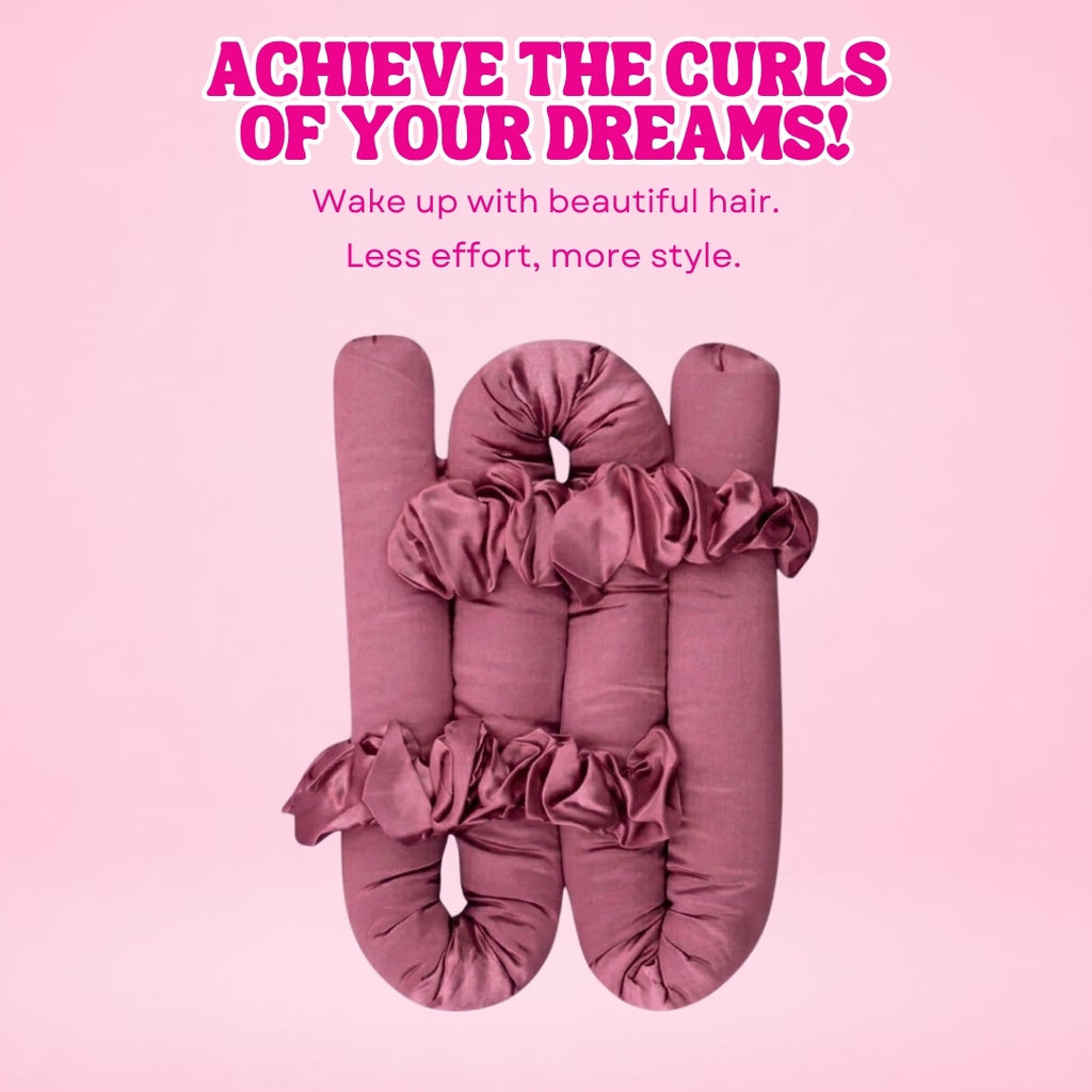 Silk Heatless Curling Set | 22mm Grade 6A Mulberry Silk