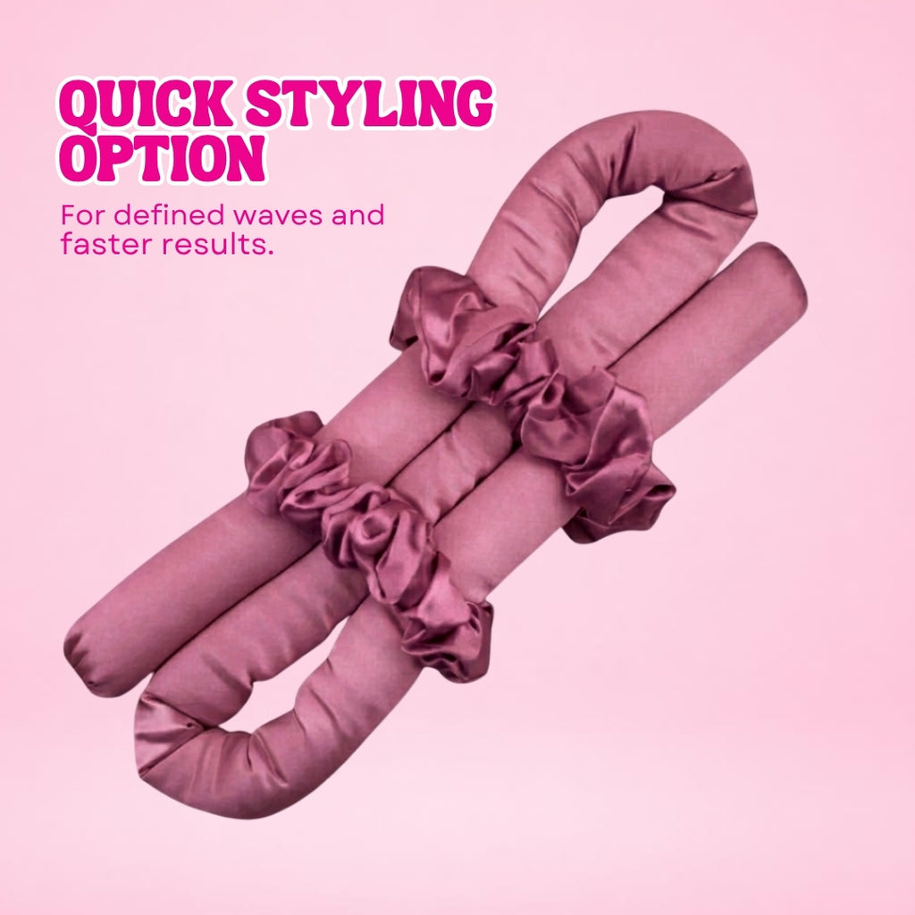 Silk Heatless Curling Set | 22mm Grade 6A Mulberry Silk