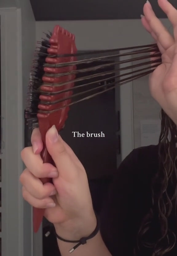 Detangling Curly Hair Brush