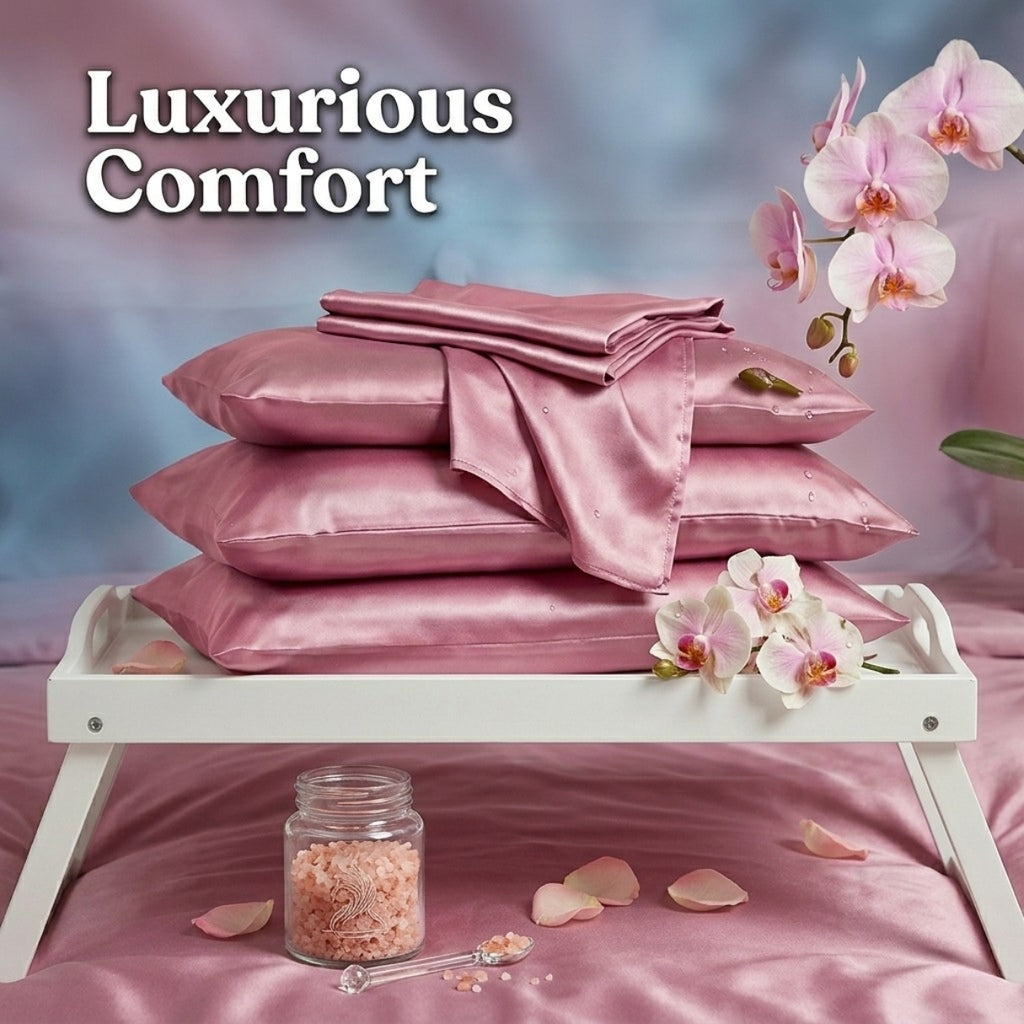 Luxury Frizz-Free Satin Pillowcase