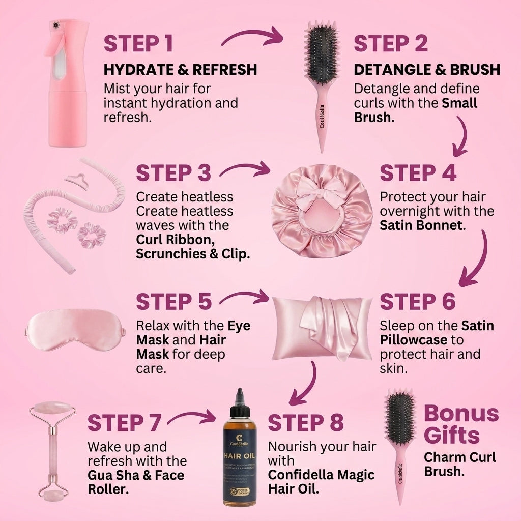 Satin Luxe Complete Care Set - 13-Piece