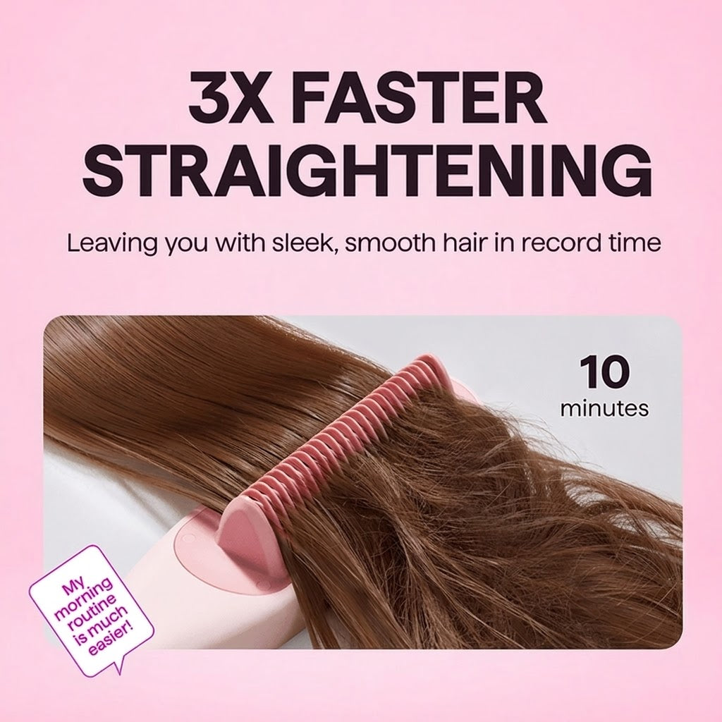 WavyTalk Steamline Pro Steam Straightener Brush