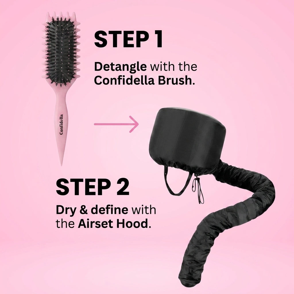 Airset Hood & Charm Brush