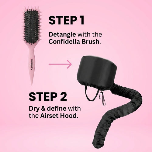 Airset Hood & Charm Brush