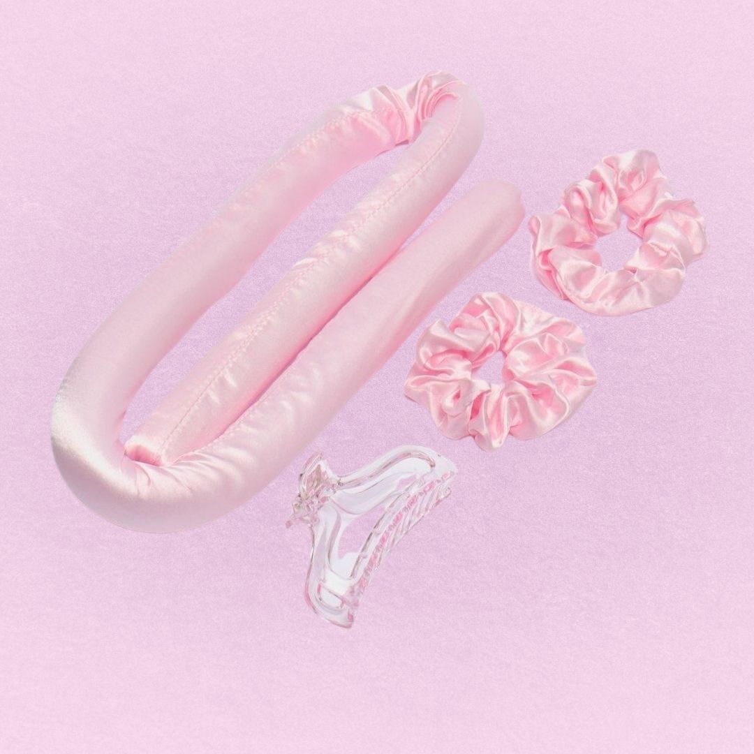 Luxury Heatless Curl Ribbon Set