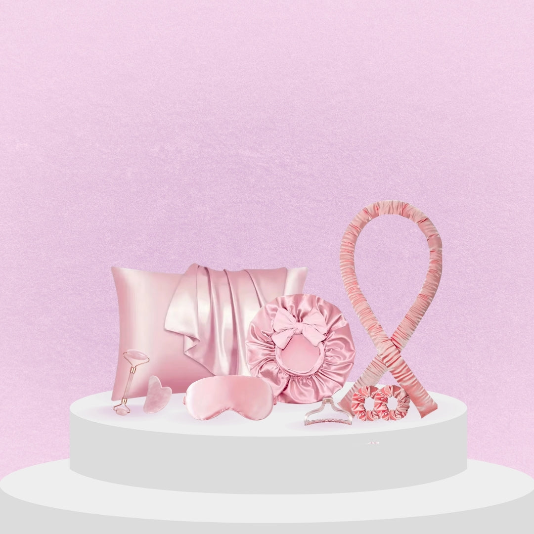 Satin Beauty Essentials - 9‑Piece Luxury Set